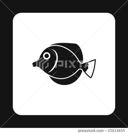 Fish butterfly icon, simple style 25813655