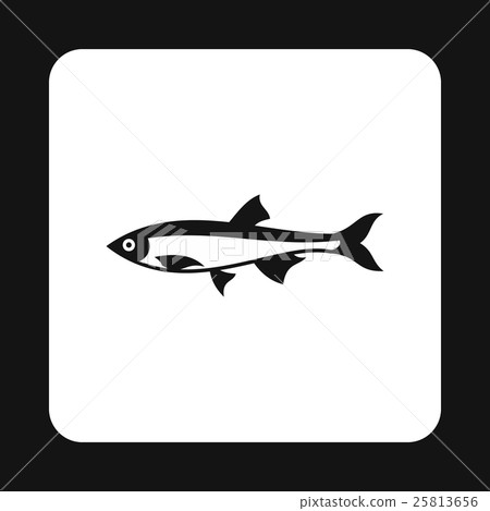 Herring icon, simple style 25813656