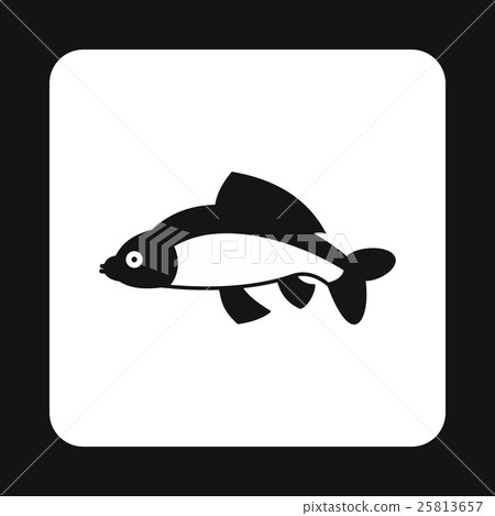 Carp icon, simple style Carp icon, simple style 25813657