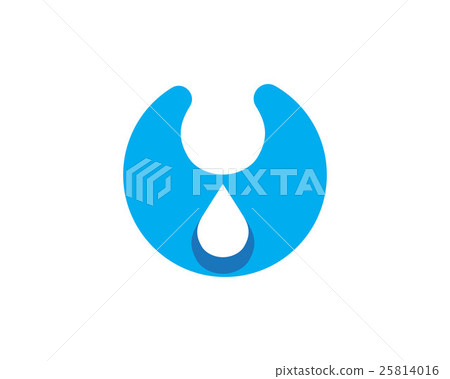 Water wave Logo Template Water wave Logo Template 25814016