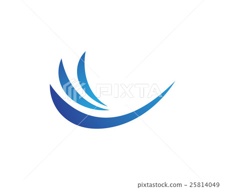 Water wave Logo Template Water wave Logo Template 25814049