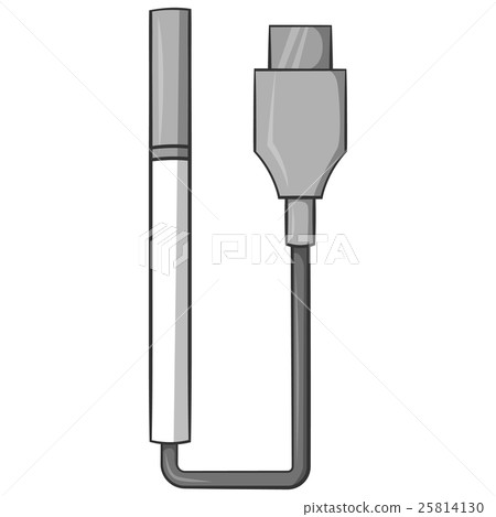 Electronic cigarette charging icon Electronic cigarette charging icon 25814130