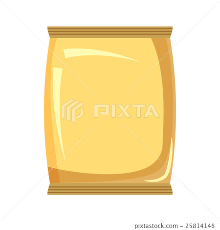 Flow pack template icon, cartoon style Flow pack template icon, cartoon style 25814148