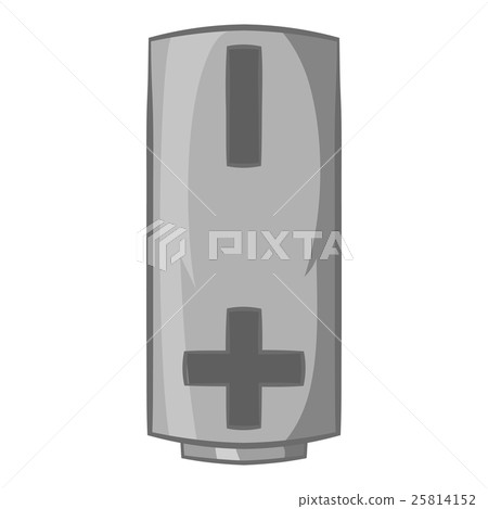 Battery icon, black monochrome style Battery icon, black monochrome style 25814152