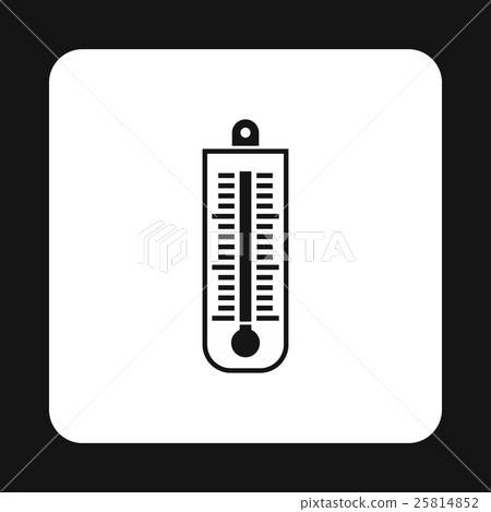 Thermometer icon, simple style 25814852