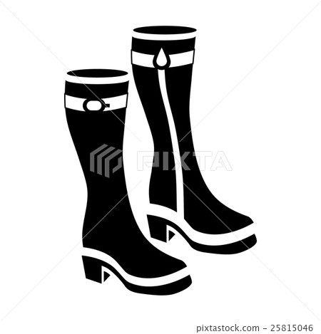 Womens boots icon, simple style 25815046