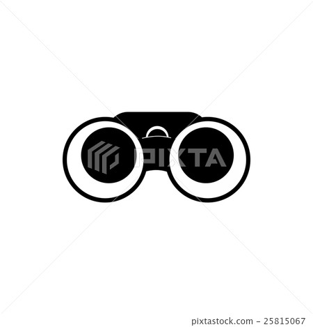Binoculars icon, simple style Binoculars icon, simple style 25815067