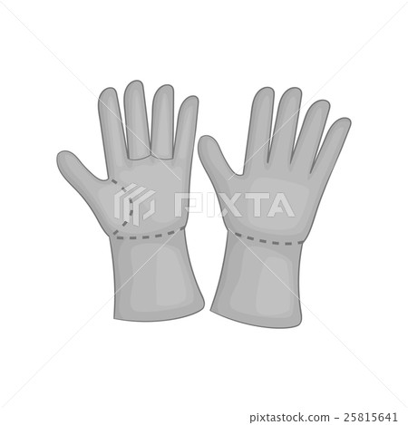 Construction work gloves icon 25815641