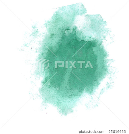 watercolor abstract splash. green watercolor drop watercolor abstract splash. green watercolor drop 25816633