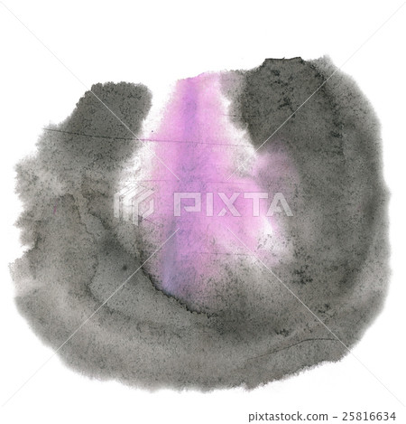 watercolor abstract splash purple black 25816634