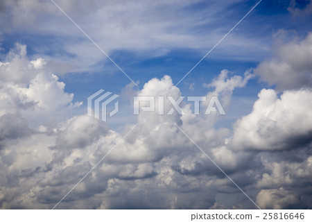 blue sky and cloud 25816646