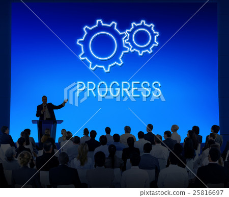 Business Achievement Progress Develpoment Cogwheel Concept Business Achievement Progress Develpoment Cogwheel Concept 25816697