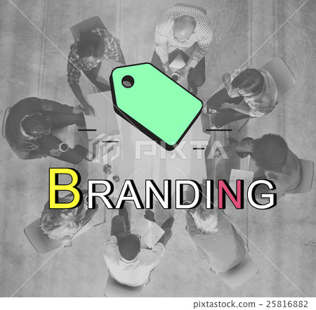 Branding Tag Copyright Trademark Identitiy Concept 25816882