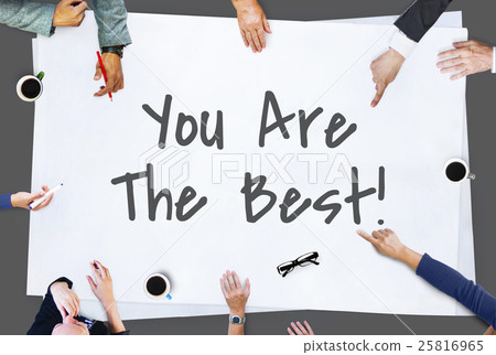 Stock Photo: You Rock Great Help Concept