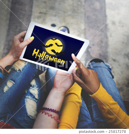 Halloween Bat Pumpkin Lantern Scary Graphic Concept Halloween Bat Pumpkin Lantern Scary Graphic Concept 25817278