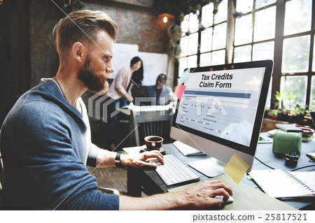 Tax Credits Claim Form Concept 25817521