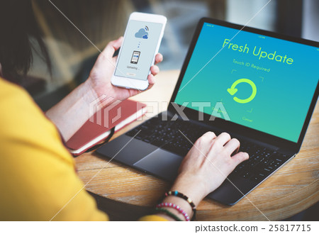 Fresh Update Upgrade New Version Concept Fresh Update Upgrade New Version Concept 25817715