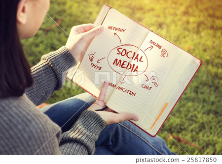Social Media Communication Online Concept 25817850