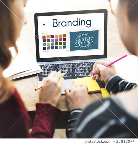 Branding Ideas Design Identitiy Marketing Concept Branding Ideas Design Identitiy Marketing Concept 25818074