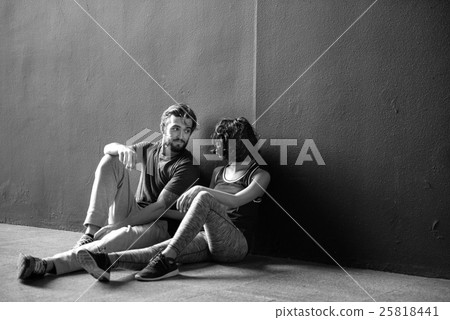 Couple Healthy Trainer Workout Athletic Fit Gym Concept Couple Healthy Trainer Workout Athletic Fit Gym Concept 25818441