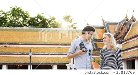 Trave Trip Vacation Camera Photo Memory Couple Concept Trave Trip Vacation Camera Photo Memory Couple Concept 25818769
