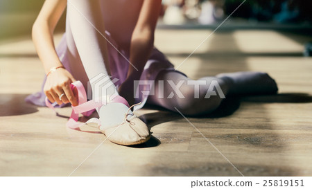 Ballerina Ballet Dance Practice Innocent Concept Ballerina Ballet Dance Practice Innocent Concept 25819151