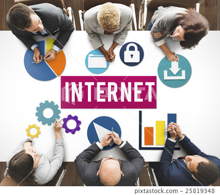 Internet Wireless Internet Networking Online Concept Internet Wireless Internet Networking Online Concept 25819348