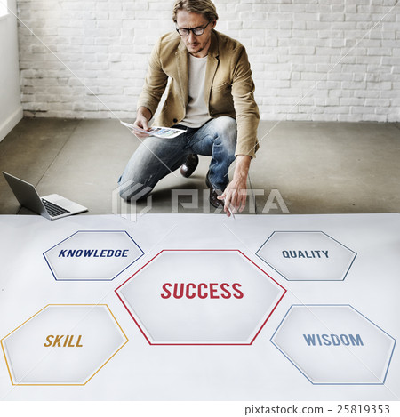 Success Training Development Geometric Forms Graphic Success Training Development Geometric Forms Graphic 25819353