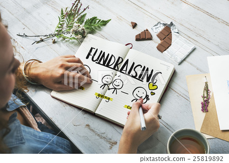 Charity Donations Fundraising Nonprofit Volunteer Concept 25819892