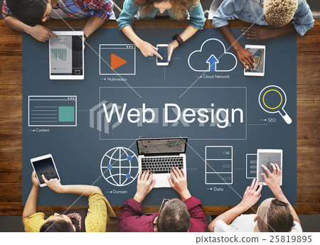Web Page Webinar HTML Browser Concept 25819895