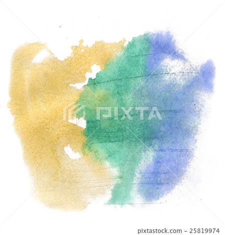 abstract brown blue green watercolor splash abstract brown blue green watercolor splash 25819974