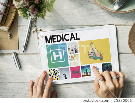 Hospital Healthcare Treatment Browsing Concept Hospital Healthcare Treatment Browsing Concept 25820066