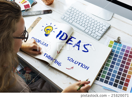 Ideas Innovation Lightbulb Icon Concept Ideas Innovation Lightbulb Icon Concept 25820071
