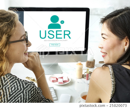 User Account Profile Social Network Concept User Account Profile Social Network Concept 25820073