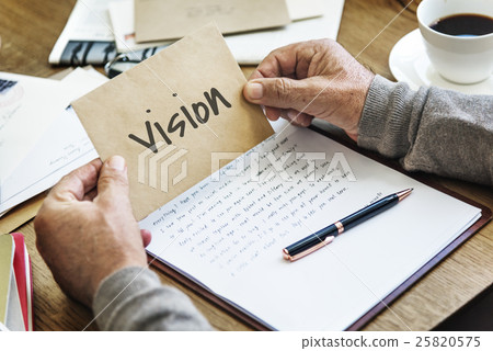 Vision Mission Work Business Concept Vision Mission Work Business Concept 25820575
