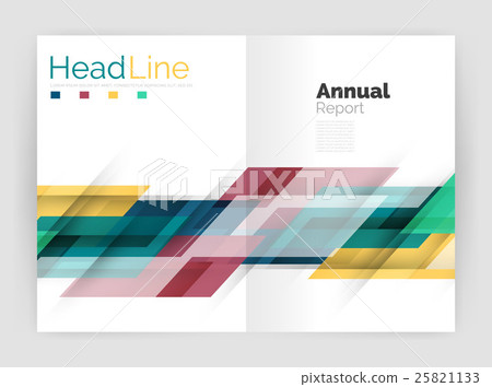 Motion concept. Business annual report cover 25821133