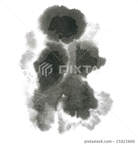 watercolor splash. watercolor abstract drop black 25821660