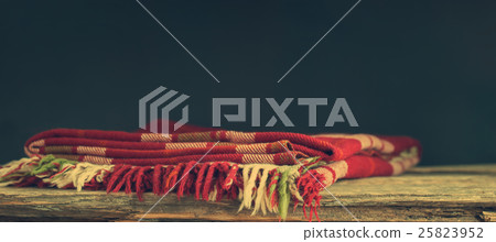 Colorful Bright Plaid on Dark Background 25823952
