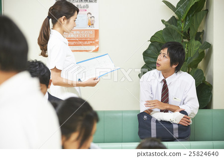 醫院候診室圖像 25824640