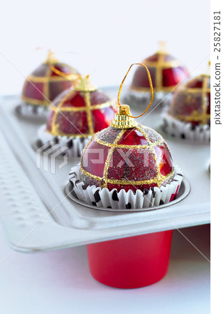 Funny Red Christmas Balls 25827181