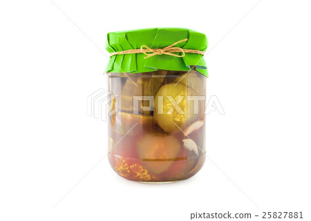 Homemade pickled sliced cucumbers Homemade pickled sliced cucumbers 25827881