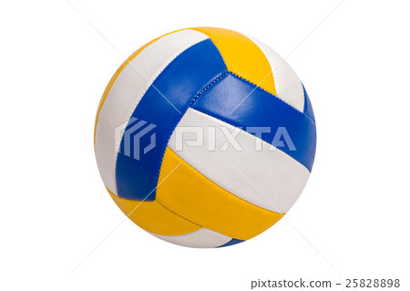 Volleyball Ball Isolated on White Background 25828898