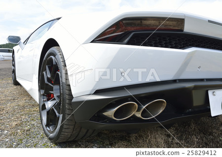 Luxury sports car event landscape Luxury sports car event landscape 25829412