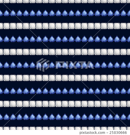 Diamonds seamless pattern 25830666