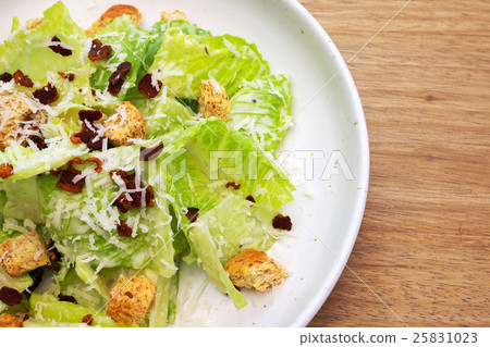 Caesar salad on the table Caesar salad on the table 25831023