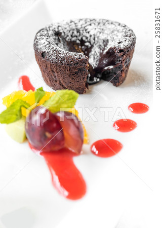 Chocolate lava cake Chocolate lava cake 25831671