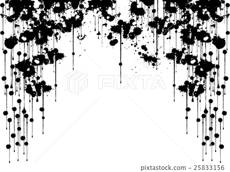 spray painted detail in black over white spray painted detail in black over white 25833156