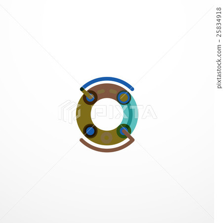 Line letter design Line letter design 25834918