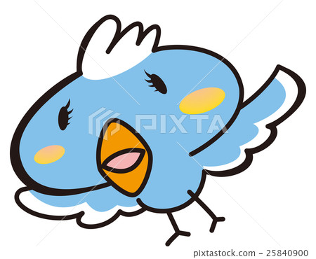 復古可愛小藍鳥 復古可愛小藍鳥 25840900