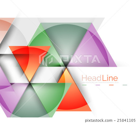 Vector 3d geometric abstract background Vector 3d geometric abstract background 25841105